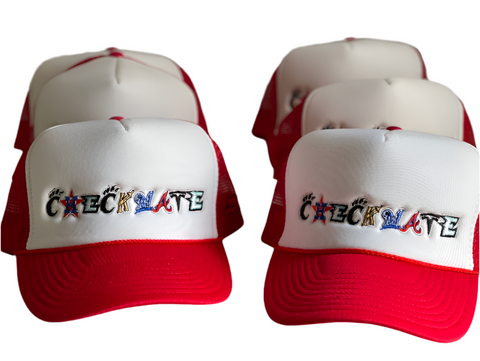 Red Hall of Fame Trucker Hat