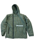 Olive green bag jacket